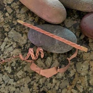 Hand made custom copper jewelry